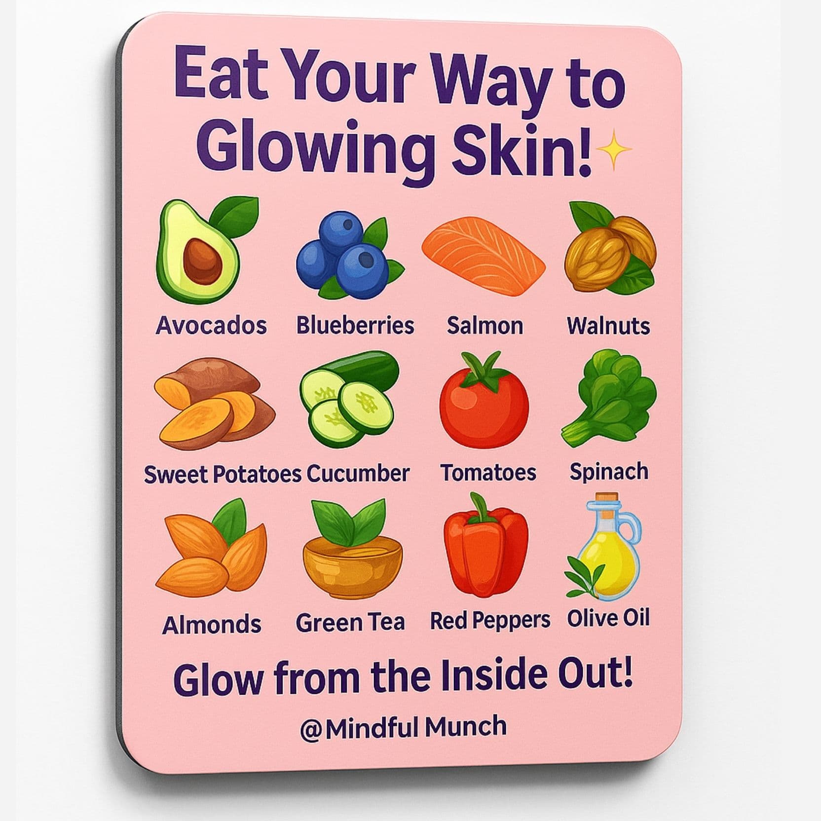 Glowing Skin Nutrition Magnet