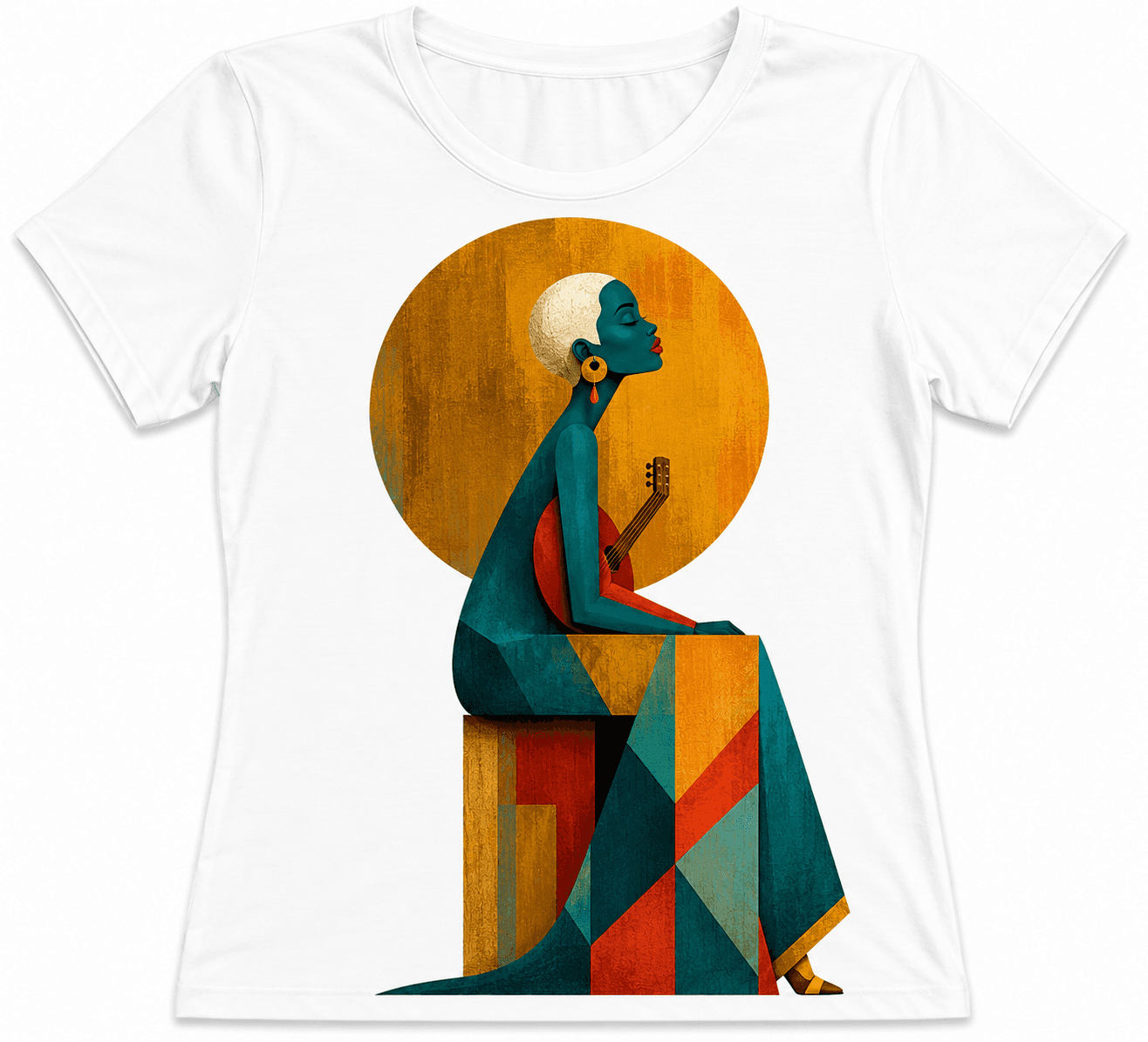 Golden Sun Musician Graphic Tee