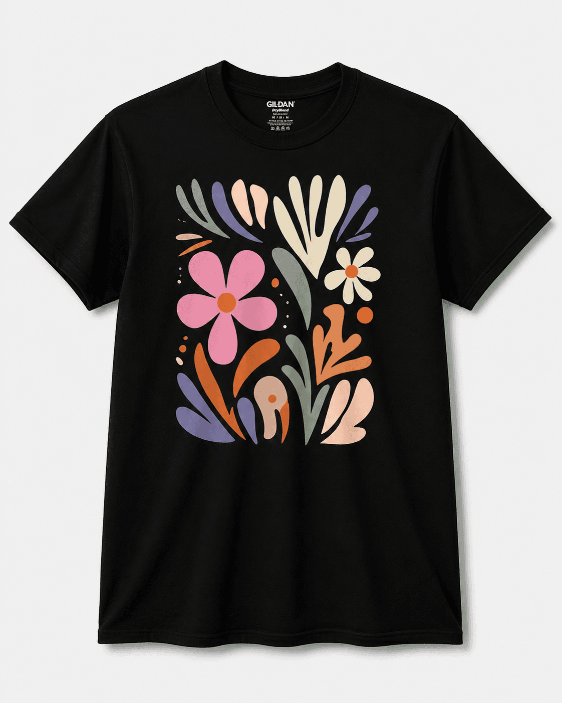 Retro Floral Peace Tee