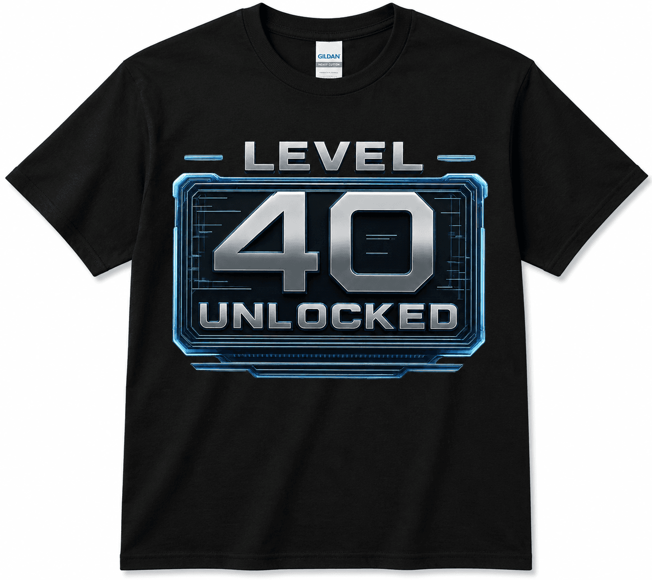 Level 40 Unlocked Gamer Tee