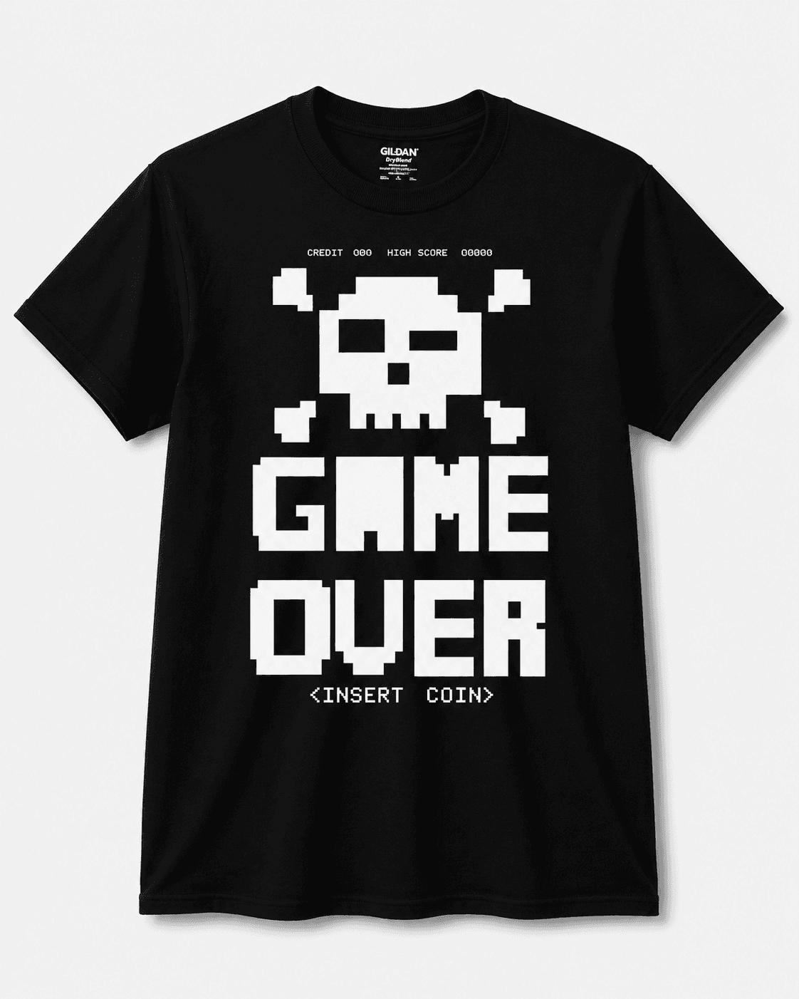 Game Over Insert Coin Tee