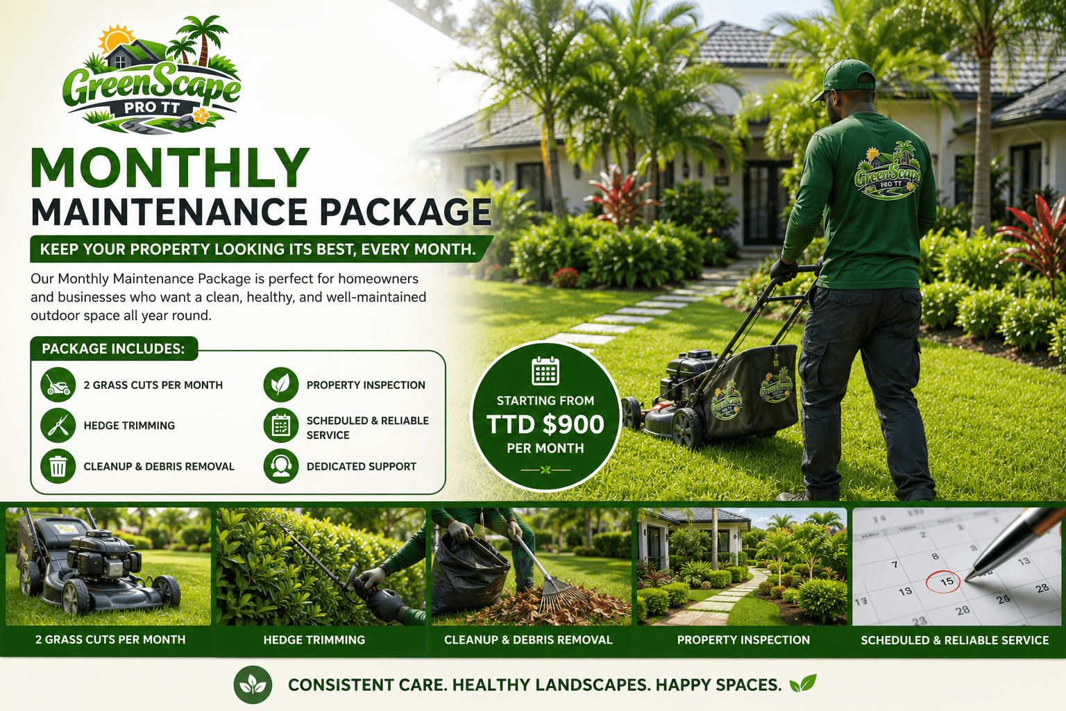 Monthly Maintenance Package