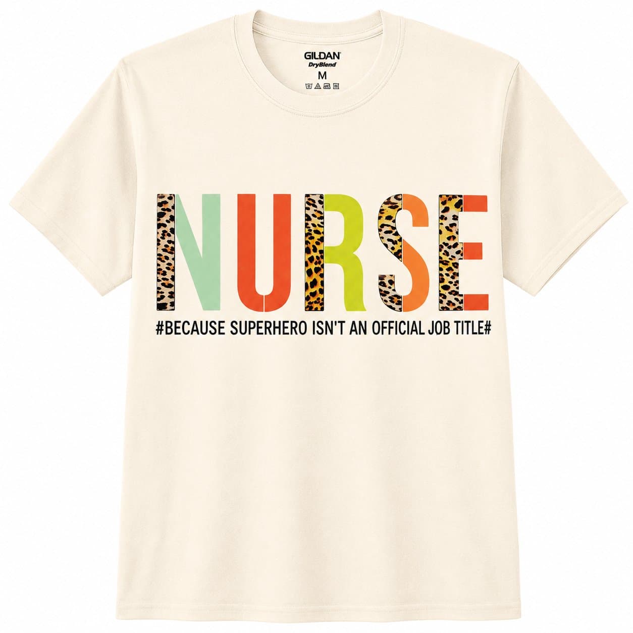 Colourful Nurse Graphic T-Shirt
