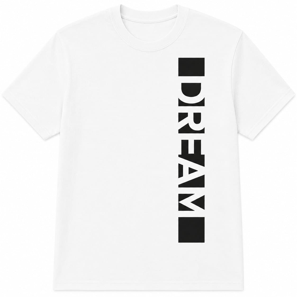 Vertical DREAM Graphic T-Shirt