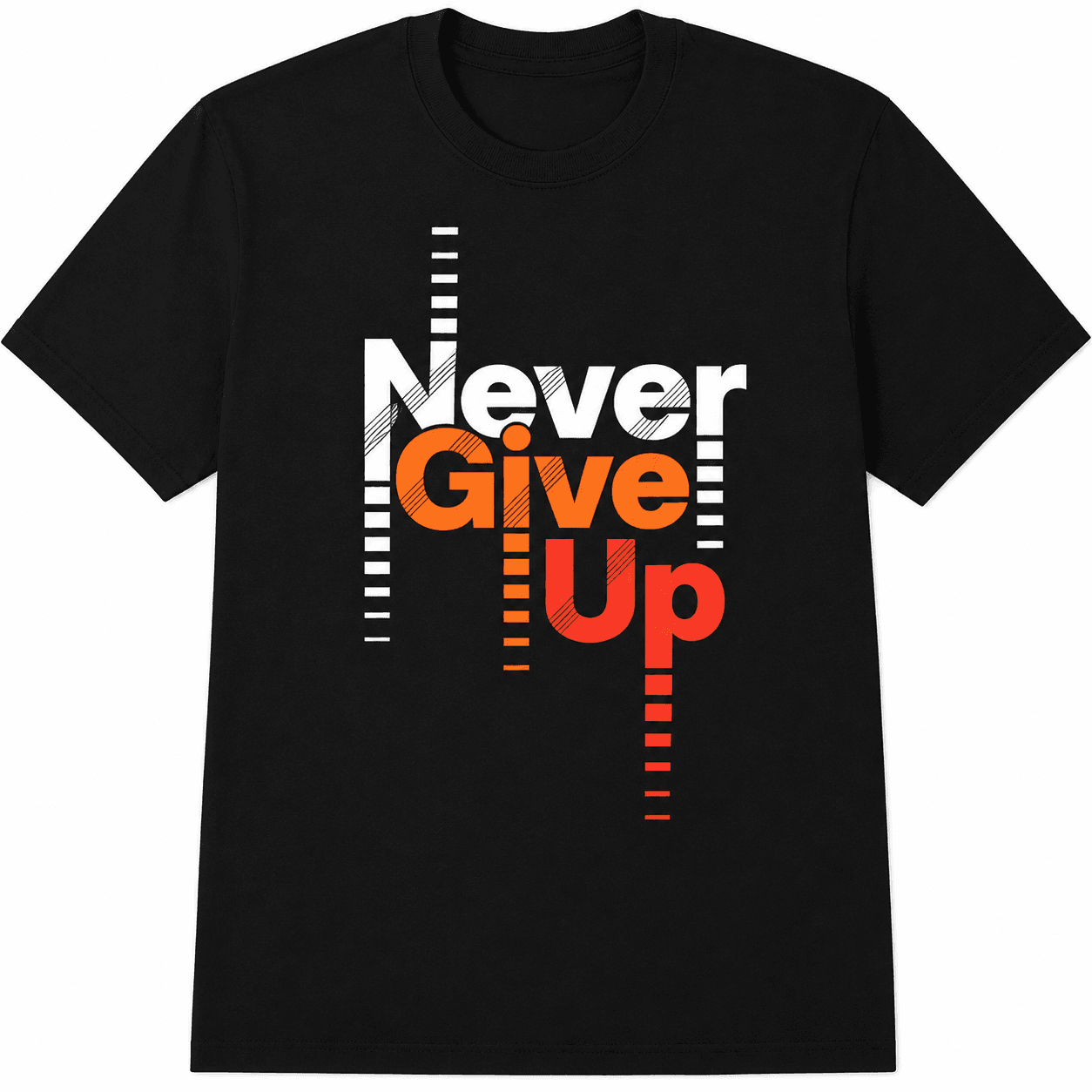 Never Give Up Graphic T-Shirt