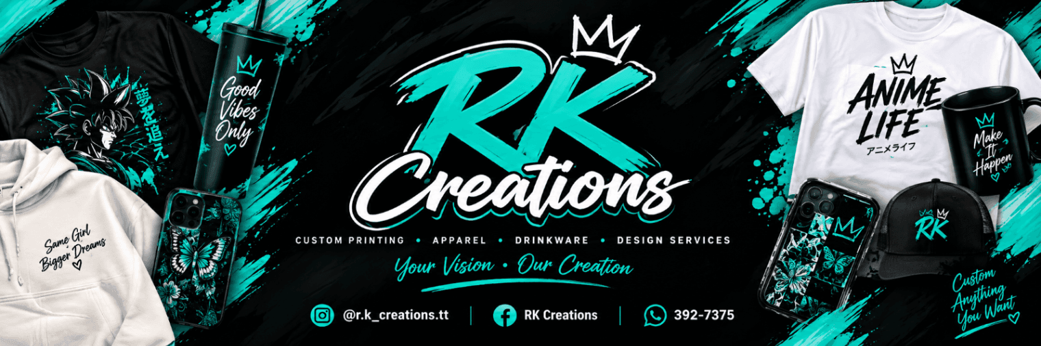 Rk Creations store cover