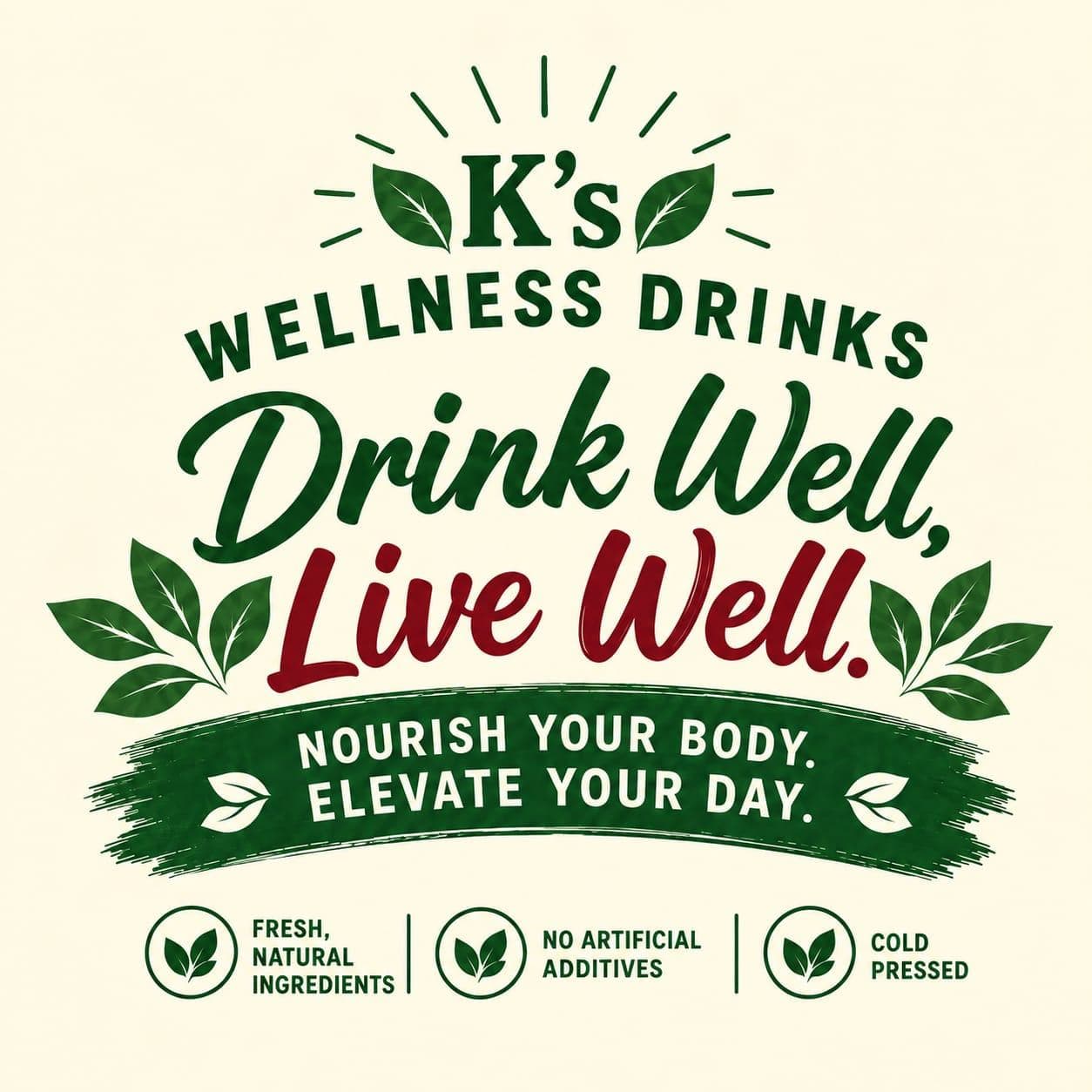 K's Wellness Drinks store cover