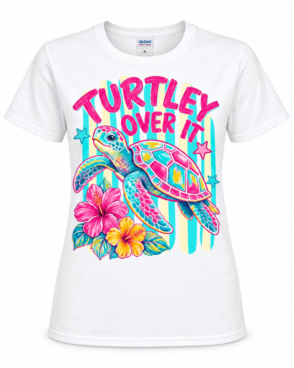 Turtley Over It Graphic T-Shirt