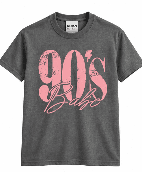 90s Babe Retro Graphic T-Shirt